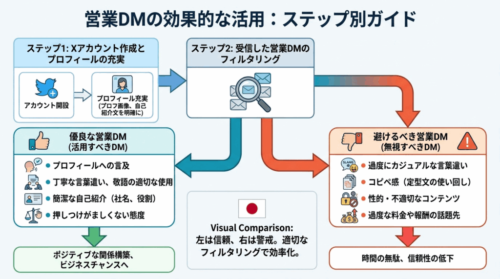 営業DMを活用する