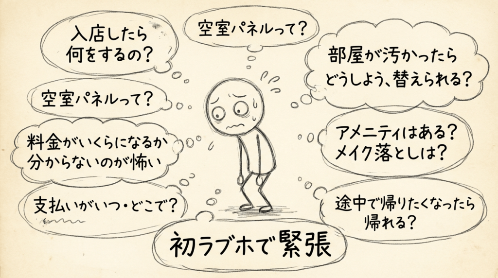 初心者の不安あるある